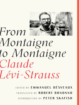 cover image of From Montaigne to Montaigne